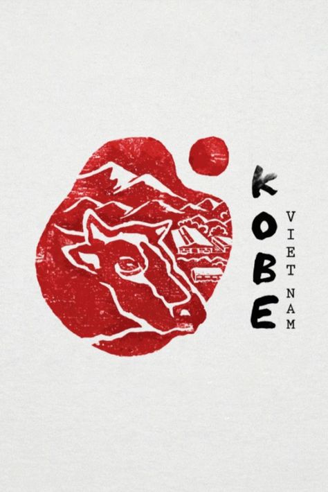 We apply traditional Japanese engraving, Besides that, the image details are inspired by the standardized Kobe cow farm space creating a distinctive mark of the brand.
-----
Project: Branding & Packaging
Client: Kobe Vietnam
Designed by: https://commamedia.vn/
Interested?: touch@commamedia.vn Japanese Style Packaging, Cow Poster Design, Japanese Package Design, Japanese Branding Design, Cow Branding, Farm Graphic Design, Traditional Logo Design, Japanese Logo Design, Japanese Logos