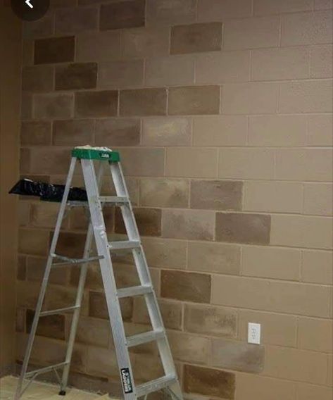 Concrete Block Walls, Cinder Block Walls, Cinder Blocks, Basement Laundry Room, Basement Laundry, Waterproofing Basement, Basement Makeover, Basement Walls, Cinder Block