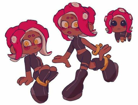 Splatoon Video, Agent 8, Pearl And Marina, Splatoon Memes, Side Orders, Squid Games, Funky Art, Splatoon, Cartoon Art Styles