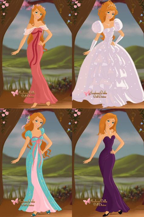 Disney Princess Giselle, Giselle Enchanted, Wedding Dress Design, Disney Enchanted, Doll Divine, Dress Art, Animal Totem, Animal Totems, Art Dress