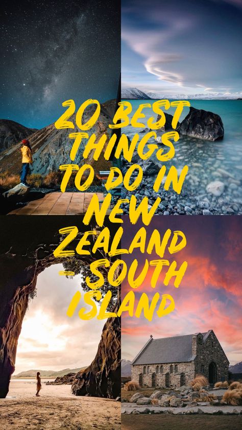 Best Things To Do In New Zealand, Things To Do In Queenstown New Zealand, Travel To New Zealand, Things To Do In New Zealand, New Zealand South Island Itinerary, Te Anau New Zealand, South New Zealand, New Zealand Summer, Tekapo New Zealand