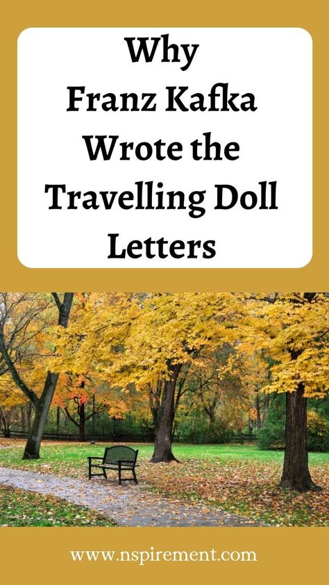 The novelist Franz Kafka’s letters to a young girl showed that although one thing may be gone, something else can come in and fill the void. S Letters, Franz Kafka, The Void, Girls Show, Something Else, Writing, Travel