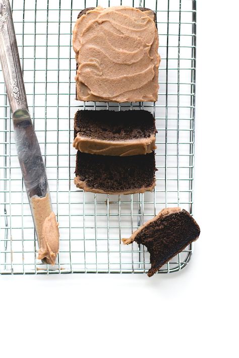 "Chocolate" Carob Bread with Date Caramel Frosting {AIP/Paleo} Autoimmune Healing, Carob Cake, Carob Recipes, Aip Paleo Desserts, Aip Recipe, Date Caramel, Autoimmune Paleo Recipes, Aip Desserts, Carob Powder