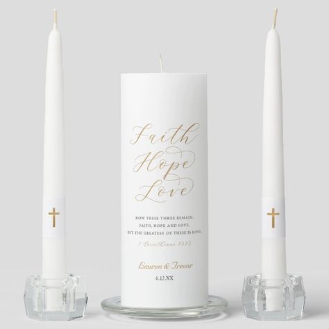 Wedding Ceremony Unity Candle, Wedding Unity Candle, Wedding Unity Candle Set, Unity Candle Set, Love Lauren, Church Candles, Wedding Unity Candles, Unity Candle Sets, Wedding Unity