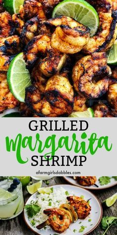 Margarita Shrimp, Easy Grilled Shrimp Recipes, Shrimp Grilled, Grilled Shrimp Skewers, Grilled Shrimp Recipes, Shrimp Skewers, Shrimp Dishes, God Mat, Grilled Shrimp