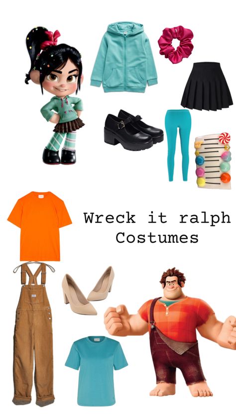 Wreck It Ralph Disneybound, Penelope Wreck It Ralph Costume, Wreck It Ralph Halloween Costume, Wreck It Ralph Halloween, Wreck It Ralph Costume, Disney Movie Night, Candyland Party, Wreck It Ralph, Movie Nights