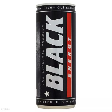 Black Energy Drink, Black Energy, Energy Drink, Natural Energy, Energy Drink Can, Energy Drinks, All Natural, Beverage Can, Energy