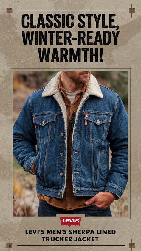 Levis Trucker Jacket Men, Levis Trucker Jacket, Levis Sherpa Jacket, Sherpa Jean Jacket, Trucker Jacket Men, Sherpa Lined Denim Jacket, Mens Sherpa, Jean Jacket Men, Levis Jacket