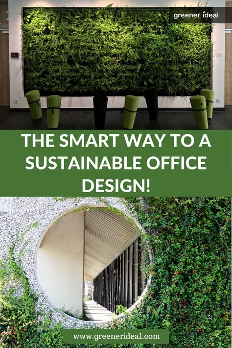 Sustainable Office Design, Sustainability Aesthetic, Eco Design Interior, Nature Office, Sustainable Office, Eco Friendly Office, Sustainable Interior, Interior Design Plants, Sustainable Interior Design