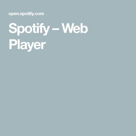 Spotify – Web Player Spotify Font, Stephen Sanchez, Music Mood, Found You, I Found You, Spotify Song, The Words, Banners, Songs