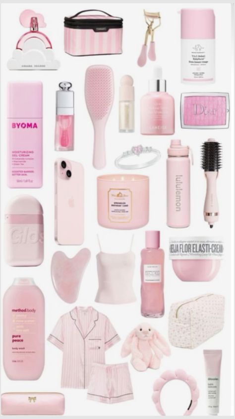 Pink Princess Aesthetic, Drunk Elephant Skincare, Sephora Skin Care, Pretty Pink Princess, Pink Lifestyle, Perfect Skin Care Routine, Pretty Skin Care, Skin Care Items, Pretty Skin