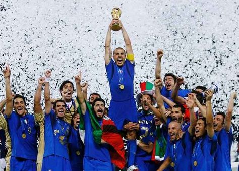 After Brazil, Italy is the most successful team in World Cup history. Gli Azzurri have won the title four times — in 1934, 1938, 1982, and 2... Fifa 2010, Italy World Cup, Italy National Football Team, Soccer Trophy, Italy Soccer, World Cup Teams, World Cup Champions, Soccer Poster, World Cup Winners