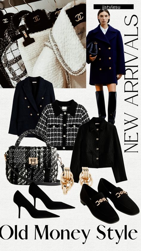 Channel Outfits Aesthetic, Coco Chanel Fashion Outfits, Chanel Earrings Outfit, Old Money Chanel, Chanel Outfit Aesthetic, Chanel Style Outfits, Chanel Fashion Outfits, Channel Aesthetic, Chanel Inspired Outfit