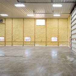 Pole Barn Insulation: 4 Ways to Defend Your Building From Heat Loss Metal Building Interior Ideas, Pole Barn Ideas Interiors, Metal Building Interior Wall Ideas, Pole Barn Garage Interior, Pole Barn Storage Ideas, Pole Barn Interior Ideas, Pole Barn Man Cave, Pole Barn Insulation, Pole Barn Homes Interior