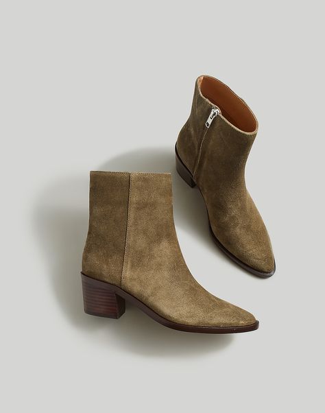 Boots Men Outfit, Leather Industry, Madewell Shoes, Leather Moto Jacket, Suede Ankle Boots, Leather Ankle Boots, Signature Style, Boots Men, Leather Boots