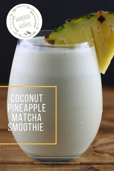 Pineapple Matcha, Matcha Tea Benefits, Green Tea Recipes, Matcha Smoothie, Matcha Drink, Matcha Benefits, Matcha Recipe, Smoothie Shakes, Banana Smoothie