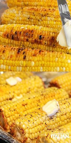 Corn Oven Roasted, Simple Oven Recipes, How To Roast Corn In The Oven, Oven Baked Corn On The Cob, Oven Roasted Corn On The Cob, Corn Cob Recipes, Roasted Corn Recipes, Roasted Corn In The Oven, Corn On The Cob In The Oven