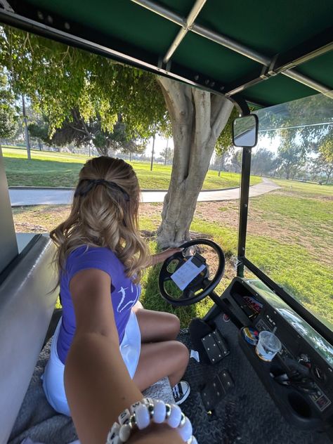 Golf Beverage Cart Ideas, Golf Cart Girl Aesthetic, Cart Girl Golf, Golfing Aesthetic, Bev Cart, Golf Wife, Nelly Korda, Golf Aesthetics, Cute Golf Outfits