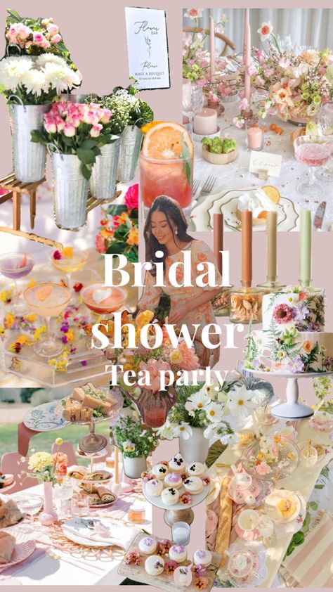 '#bride #bridalshowerinspo #bridalshower . Tea With Bride To Be, High Tea With The Bride To Be, Bridal Shower Bridgerton Theme, Petals And Processo Bridal Shower Theme, Bridal Shower Flower Theme, Prosecco And Petals, Tea With The Bride To Be, Tea Bridal Shower Ideas, Love Is Blooming Bridal Shower Theme