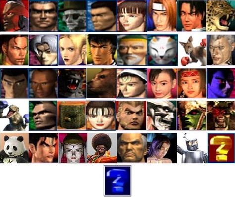 Tekken characters, T2, T3 & TTT #tekken2 #tekken3 #tekkentag1. Tekken Characters, Tekken 2, Tekken 3, Photo Wall, Movie Posters, Film Posters