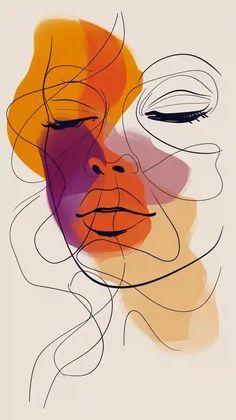 Woman Face Acrylic Painting, Abstract Objects, Magic Wallpaper, Conceptual Drawing, Acrylic Art Projects, Abstract Face Art, Art Painting Gallery, Foto Art, Friendship Is Magic