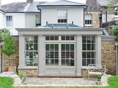 Luxury Orangeries & Bespoke Conservatories | Vale Garden Houses Small Orangery Extension, Cottage Conservatory, Small Orangery, Orangery Extension Kitchen, Orangery Interior, Orangery Extension, Cottage Extension, Exterior House Renovation, Garden Room Extensions