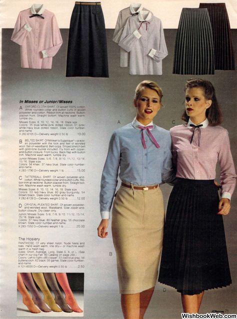 1980 JCPenney Christmas Catalog Golf Fashion Women, Jcpenney Christmas Catalog, 1980 Clothes, 1980s Fashion Women, Golf Attire Women, Neckwear Women, Womens Golf Fashion, Golf Attire, Golf Clothing