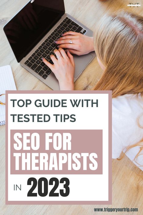 Search Engine Optimization is an essential marketing technique that can help you get free traffic while your therapy practice, brand, and skills can get noticed by more clients worldwide (or locally). In this article, I’ll provide an overview of search engine optimization basics for therapists and offer some tested tips to ensure you are making the most out of SEO to remain competitive in today’s market. Read the blog now. Marketing For Therapists, Therapist Marketing, Feminine Business, Therapy Practice, More Clients, Mental Health Resources, On Page Seo, Private Practice, Marketing Techniques