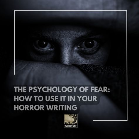 The Psychology of Fear: How to Use it in Your Horror Writing https://horrortree.com/the-psychology-of-fear-how-to-use-it-in-your-horror-writing/ #AmReading #AmWriting #WritersLife #bookworm #IndieWriter #IndieAuthors #horror #Book #Books How To Write Psychological Horror, Horror Writing Ideas, How To Write Horror, Indie Bookshelf, Write Horror, Horror Writing, Writing Horror, Primal Fear, Sensory Details