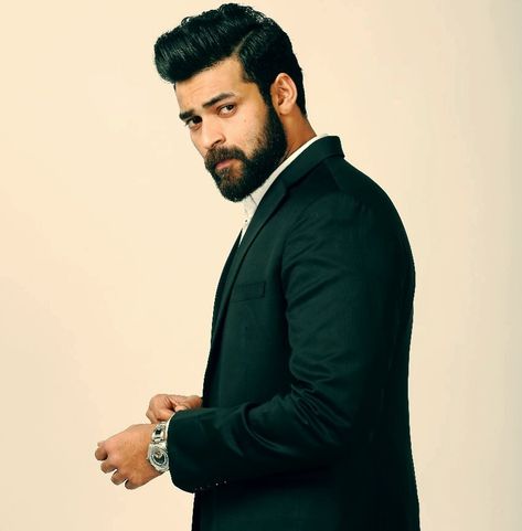 Varun Tej, Famous Indian Actors, Biography Movies, Hollywood Songs, Stylish Mens Suits, Beard Fade, Actors Male, Celebrity Stars, Hair Color Light Brown