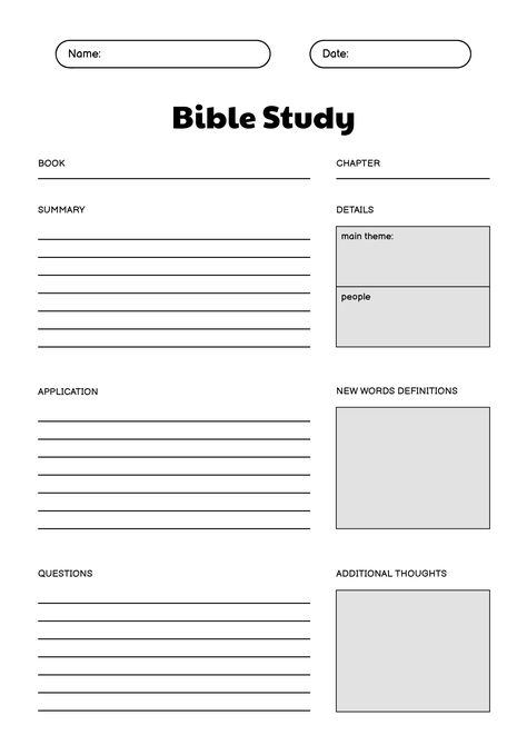 Bible Character Study Worksheet, Bible Reading Checklist Free Printable, Bible Study Lessons Free Printable, Free Bible Study Printables Worksheets, Books Of The Bible Printable Free, Free Printable Bible Study Worksheets, Printable Bible Study Worksheets, Bible Word Study, Bible Templates