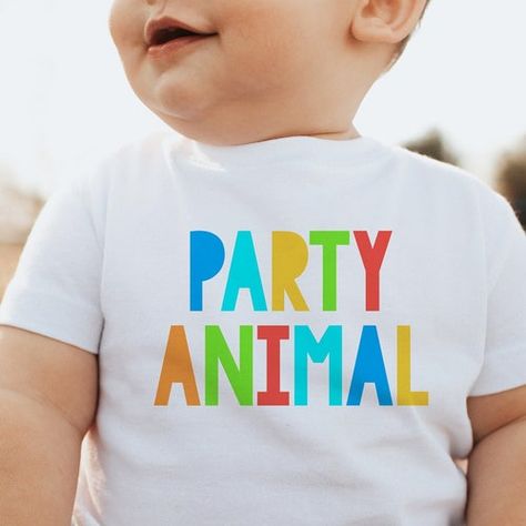 Party Animal Birthday Shirt, Party Animal Shirt, Animal Birthday Decorations, Party Animal Birthday Theme, Zoo Animal Birthday Party, Party Animal Birthday, Elephant Zoo, Animals Birthday Party, Zoo Birthday Party