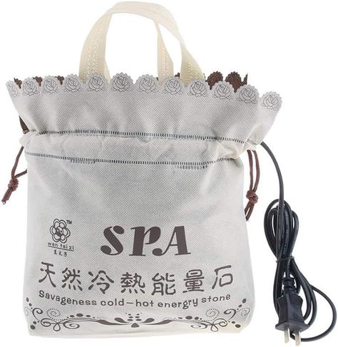 Amazon.com: Hot Stones Warmer for Massage, Massage Stones Heater Electric Hot Stone Heater Massage Stones Heating Bag Hot Stone Massage Kit(Heater Bag（Without Massage Hot Stones）) : Beauty & Personal Care Spa Bags, Mobile Massage, Basalt Rock, Heat Bag, Massage Stones, Hot Stone Massage, Stone Massage, Hot Stones, Body Spa