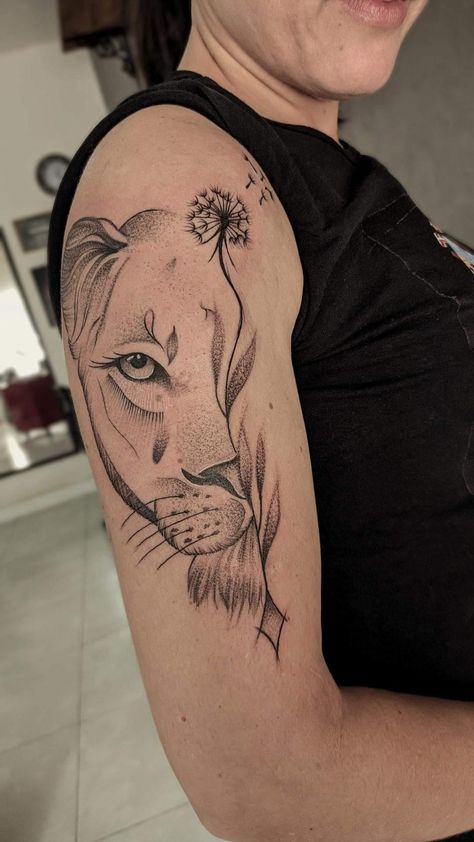 Tattoo Ideas Female Lion, Female Lion, Tattoo Ideas Female, Stitch Embroidery, Tattoo Studio, Cross Stitch Embroidery, Skull Tattoo, Tattoos For Women, Embroidery Stitches