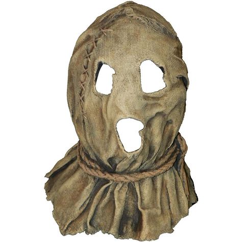 Trick or Treat Studios Dark Night Of The Scarecrow, Multi, One Size Sack Mask, Scary Scarecrow Costume, Scarecrow Mask, Halloween Costumes Scarecrow, Scary Scarecrow, Scarecrow Costume, Mascaras Halloween, The Scarecrow, Homemade Halloween Decorations