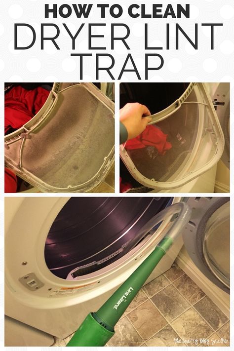 How to clean the dryer lint trap. Easy to do and takes less than 30 minutes. Will increase dryer efficiency and get your clothes dry on the first cycle. Clean Dryer Lint Trap, Clean Dryer, Dryer Lint Trap, Clean Hacks, Homemade Toilet Cleaner, Clean Baking Pans, Cleaning Painted Walls, Glass Cooktop, Deep Cleaning Tips