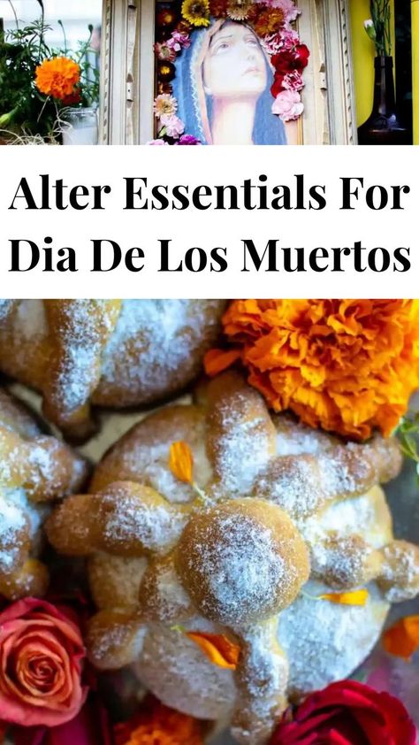 From candles to photos, find out the must-have elements for a beautiful Day of the Dead altar. These ideas will help you create a thoughtful and traditional ofrenda. Making An Ofrenda, Day Of The Dead Ofrenda Altars, Day Of The Dead Alters Ideas Diy, Traditional Ofrenda, Day Of The Dead Altar Ideas, How To Make An Ofrenda, Diy Altar De Muertos Ideas, Small Ofrenda Ideas, Pet Ofrenda