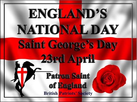 St Georges Day Remembrance Day Pictures, Happy St George's Day, St George Flag, British Values, St Georges Day, London Theme, Happy Wednesday Quotes, St Georges, England National