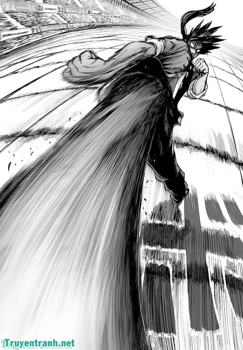 Manga Poses, Action Pose Reference, One Punch Man Manga, White Drawing, Perspective Art, Perspective Drawing, Poses References, Black And White Drawing, Punch Man