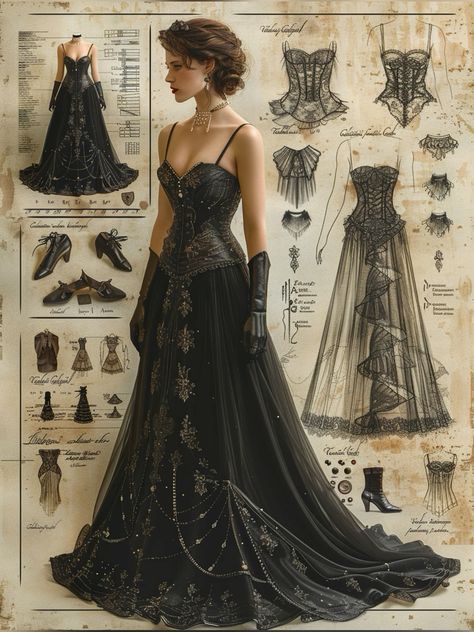 #BEAUTY, #RELATIONSHIPS #Fashion #Animals #Outfits #Winter Outfits #Animals Black Enchanted Dress, Reign Dresses Aesthetic, Goth Fancy Dress, Alt Wedding Outfits, Dark Wedding Dress Aesthetic, Dark Fairytale Ballgown, Dark Dresses Aesthetic, Elegant Black Dress Outfit, Maskerade Dresses