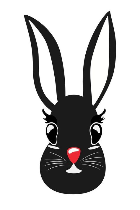 2023 year of rabbit. New year rabbit. Chinese new year. Christmas hare vector icon. Year of the black rabbit. Cute animal holiday illustration. Rabbit New Year, Year Of Rabbit, 2023 Year, Black Rabbit, Holiday Illustrations, Chinese New Year, Vector Icons, Vector Free, Cute Animals