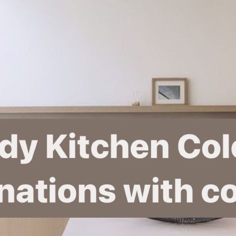 Furniture Factoree on Instagram: "4 Trendy Kitchen Color Combinations with codes (MERINO)✨ 1. CAPPUCCINO: 22137 HGL 2. FROSTY WHITE: 21091 HGL & SHORE: 22122 HGL 3. FROSTY WHITE: 21091 HGL & PEARL BLACK: 22109 4. FROSTY WHITE: 21091 HGL & PARSIAN VERTICAL WALNUT: 14540 VNR RH Follow @furniturefactoree #reelsinstagram #reelsindia #interiordesign #interiørtips #tipsandtricks #instagood #instadaily #gurgaon #delhincr #viralvideos #kitchendesign #kitcheninspiration #kitchendecor" Cappuccino Kitchen, Kitchen Colour Combination, Trendy Kitchen Colors, Kitchen Color, Trendy Kitchen, Kitchen Inspirations, Cappuccino, Color Combinations, Kitchen Design