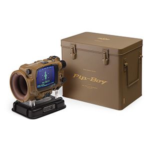 Pip-Boy: Deluxe Bluetooth Edition. I need this no really I NEED THIS!! Preston Garvey, Fallout Props, Pip Boy, Vault Tec, Fallout Game, Think Geek, Gaming Merch, Fallout 4, Boy Models