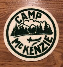 1930s Green Boy Scout BSA Vintage Felt Patch Camp McKenzie 4 Patch Old Estate Old Estate, Felt Patch, Boy Scout, Boy Scouts, Felt, Green