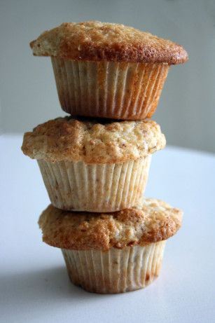 The most moist muffins Ive every made! The original recipe called for Mayonnaise but I use Miracle Whip. So quick and EASY! Banana Crunch Muffins, Banana Muffins Recipe, 4 Bananas, Muffins Recipes, Moist Muffins, Coffee Cake Muffins, Berry Muffins, Banana Muffin Recipe, Breakfast Sweets