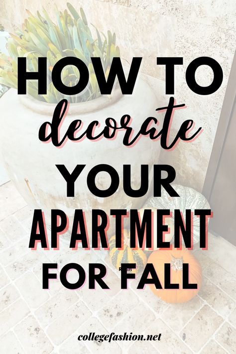 Fall Decor Ideas For Apartment Front Door, Decorate Apartment Door, Fall Decor For Apartment, Fall Balcony Decor Apartment, Fall Decor Room Bedrooms, Apartment Fall Decor, Ways To Decorate Your Apartment, Fall Decor Apartment, Fall Decor Ideas For Apartments