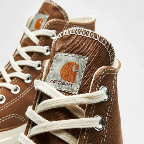 Carhartt Converse, Converse Carhartt, Hi Love, Chuck Taylor 70, Blue Period, Walk The Line, Love Bird, Converse Chuck 70, Shoe Inspiration