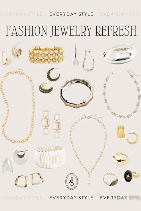 If you are on the hunt for new jewelry to add to your collection this fall 2024, look no further. From cuff bracelets to chunky hoops, Jo-Lynne Shane is sharing a list of new jewelry trends to try and some of her favorite everyday jewelry. Follow for more women's jewelry, jewelry style and fall trends. Jewelry Trends 2024, Fall Jewelry Trends, 2024 Jewelry, Over 40 Outfits, Fashion Trend Report, Jolynne Shane, Cozy Fall Outfits, Jewelry Styles, Clothing Trends