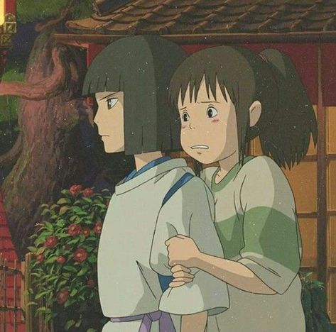 ghibli studio ghibli japan Japanese hayao miyazaki Disney oscar animation anime spirited away haku chichiro scared for you board pin pinterest ghibli aesthetics r o s i e 🧸 Personajes Studio Ghibli, Chihiro Y Haku, Studio Ghibli Background, Studio Ghibli Characters, Ghibli Artwork, Studio Ghibli Movies, Studio Ghibli Art, Ghibli Art, Ghibli Movies