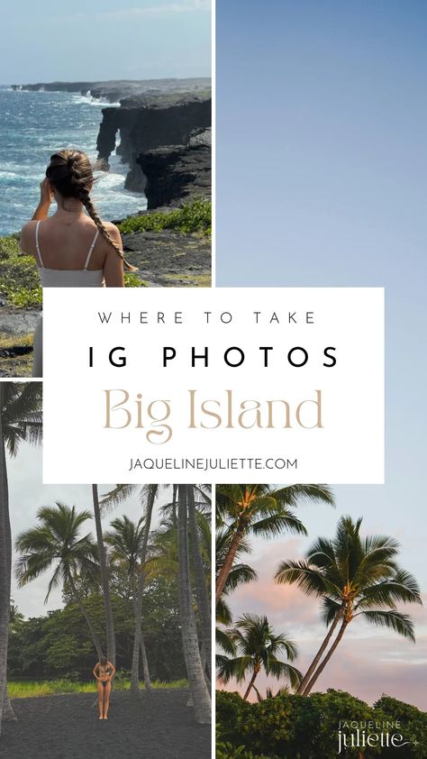 Big Island, Hawaii: Photo Guide to the Best Instagram Spots Cheap Family Vacations, Green Sand Beach, Epic Photos, Unique Beach, Winter Getaway, Big Island Hawaii, Photography Guide, Instagrammable Places, Drone Photos